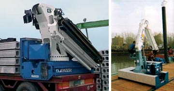 Truck cranes - Off shore application